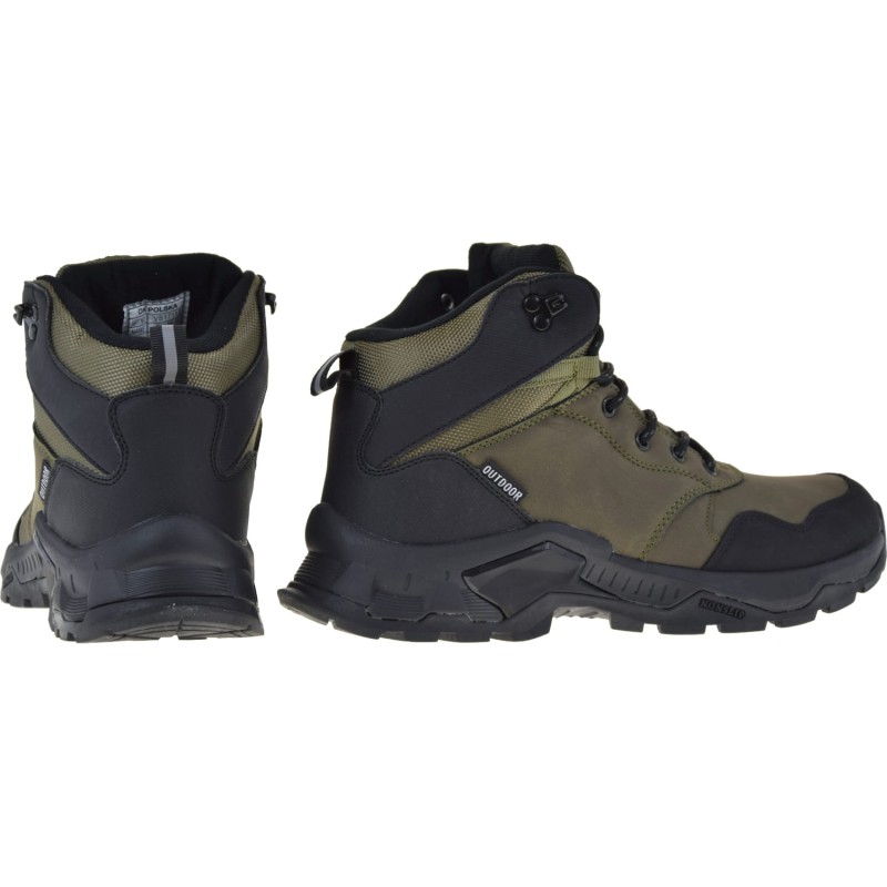 Wygodne buty męskie do pieszych wędrówek DK VB 17112 KHAKI.JPG