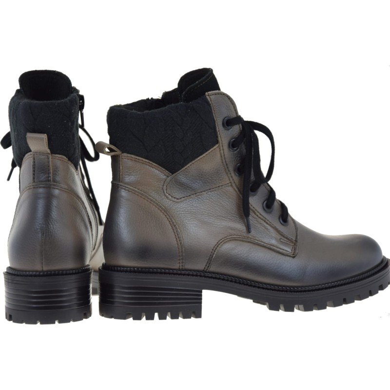 Skórzane botki damskie DETA 8148 na zimę.JPG