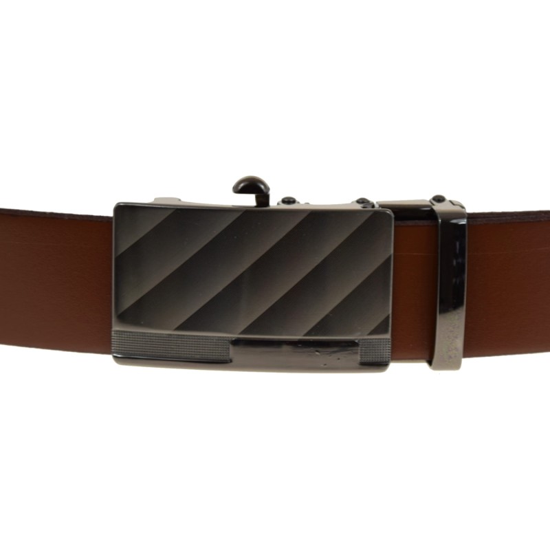 Pasek męski z solidną klamrą.JPG