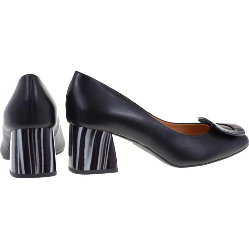 Eleganckie buty na obcasie czarne Anis.JPG