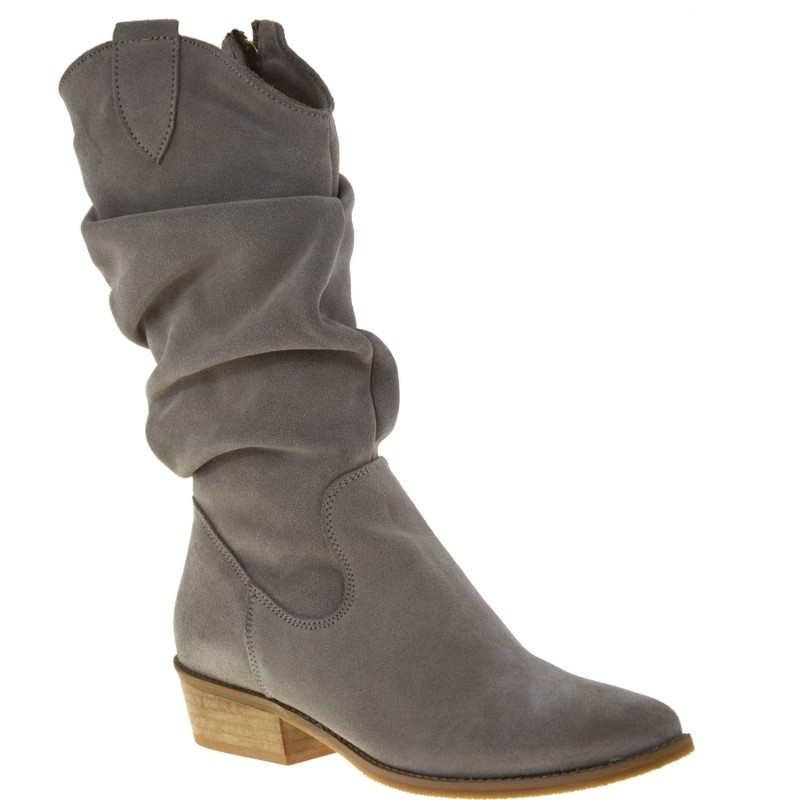 Kozaki kowbojki damskie skórzane.jpg