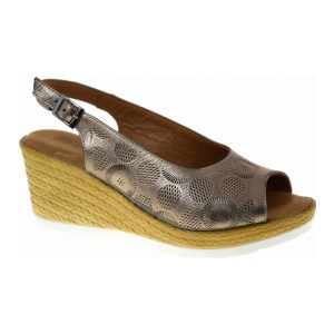 SANDAŁY ARTIKER 54C0687 SKÓRZANE KOTURNY KOMFORT NA LATO 