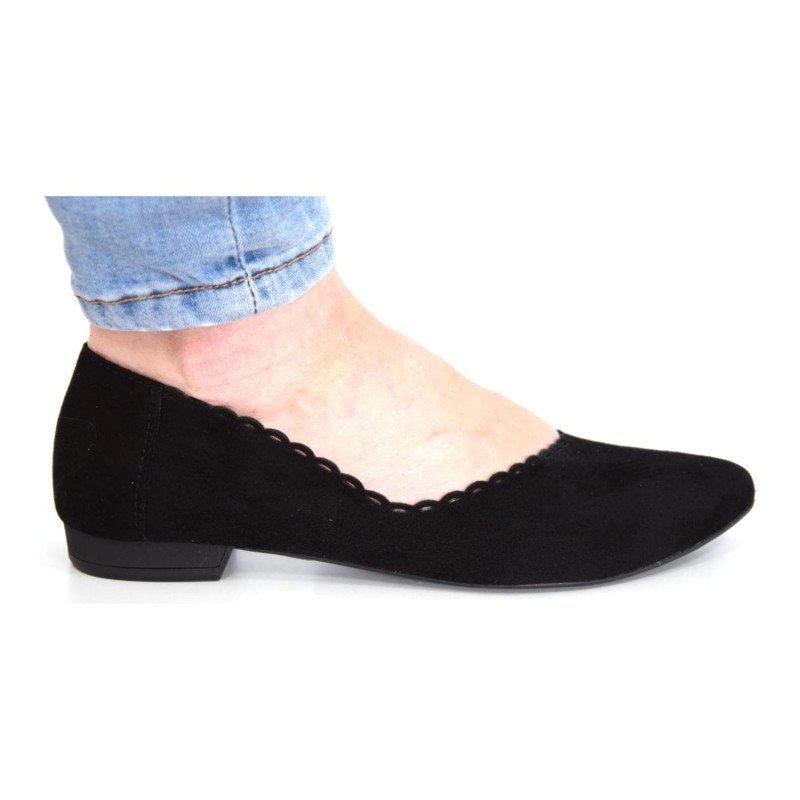 Baleriny damskie skóra czarna.jpg