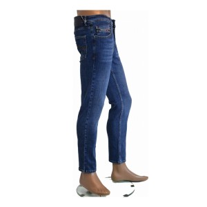 MĘSKIE JEANSY REDSTAR 13914-56 GRANATOWE SLIM FIT WYGODNE ELEGANCKIE - PROMOCJA