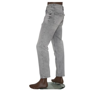 Spodnie jeansowe męskie jasno szare, premium, komfortowe - REDSTAR 13919-63