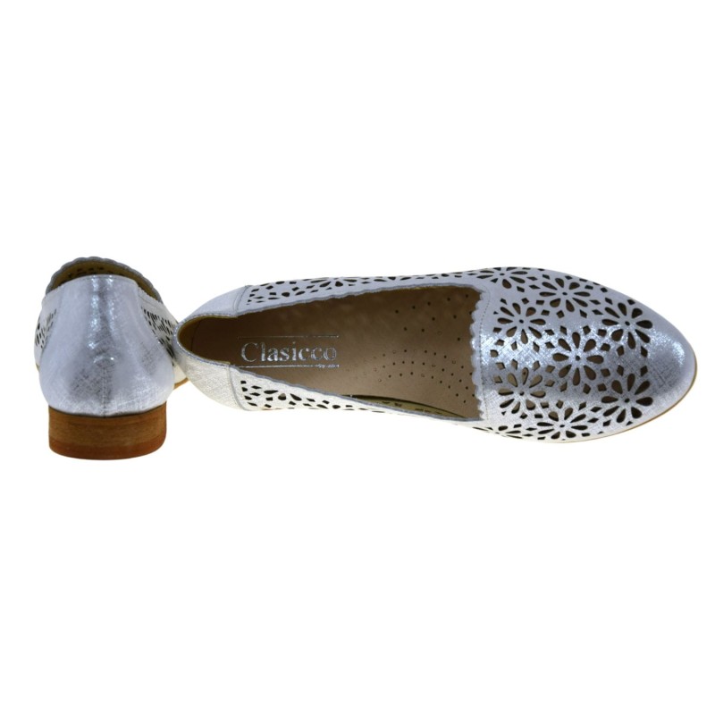 Skórzane baleriny damskie ażurowane CLASICCO 2428 (4).jpg