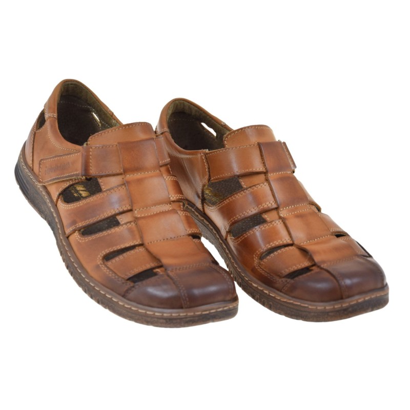 Eleganckie sandały męskie Iguana-Lider 145A-868 na lato (2).jpg