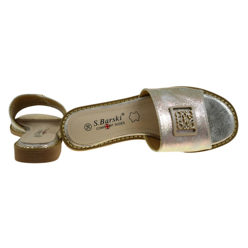 Eleganckie klapki damskie S.Barski KV51-089 (4).jpg