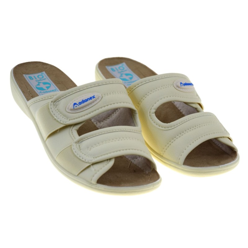 Klapki damskie Adanex 17660 beżowe – wygodne, lekkie, polska jakość (2).jpg