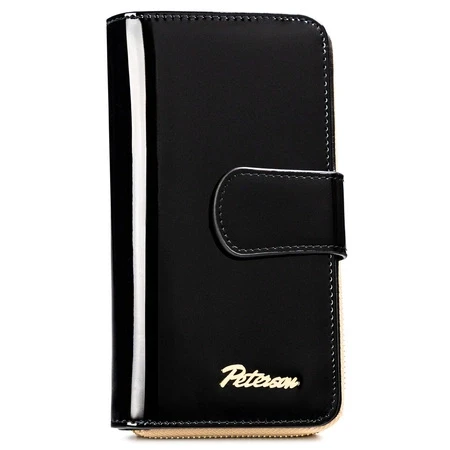 Stylowy portfel damski Peterson – naturalna skóra, klasyczny design, idealny na prezent (3).webp