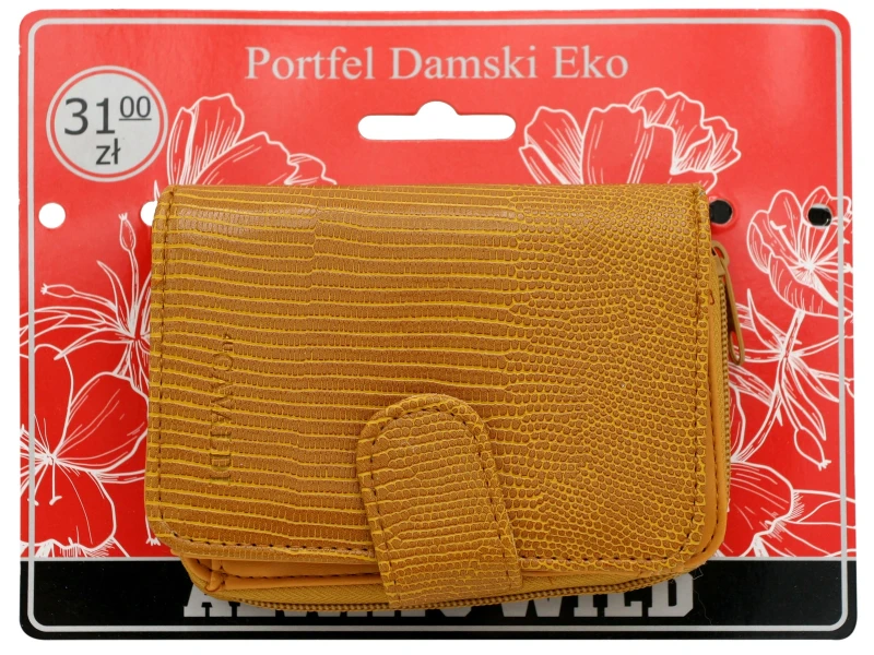 Portfel damski 4U CAVALDI A-030B-BL Camel – elegancki i funkcjonalny dodatek (3).webp