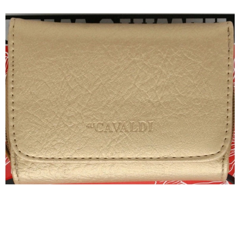 Portfel damski 4U CAVALDI F-206L-BL GOLD – elegancki, złoty, skóra ekologiczna (1).jpg