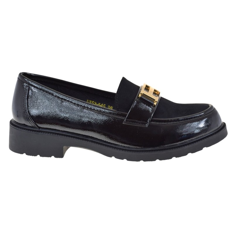Eleganckie mokasyny damskie S.BARSKI HY52-545 wygodne buty na płaskim obcasie (1).jpg