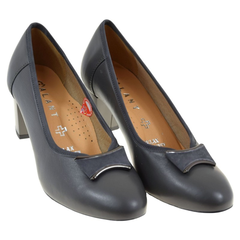 Czółenka damskie GALANT 4029 – eleganckie skórzane buty na słupku (2).jpg