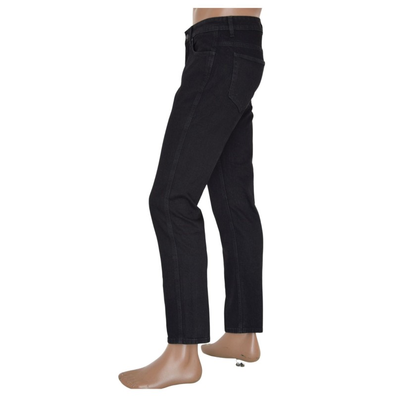 eleganckie spodnie jeansowe męskie VENTANA 970-073 czarne na każdą okazję (3).jpg