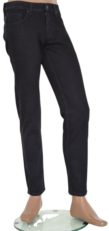 modne wygodne spodnie jeansowe męskie VENTANA 970-073 czarne (4).jpg