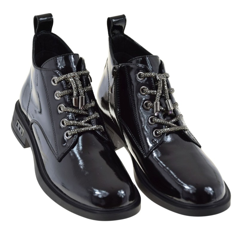 eleganckie półbuty damskie S.BARSKI MR52-124 skóra naturalna lakierowana czarne (2).jpg