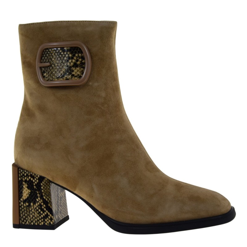 Eleganckie botki damskie EPICA Z9B52 skóra nubuk na słupku 7 cm.jpg