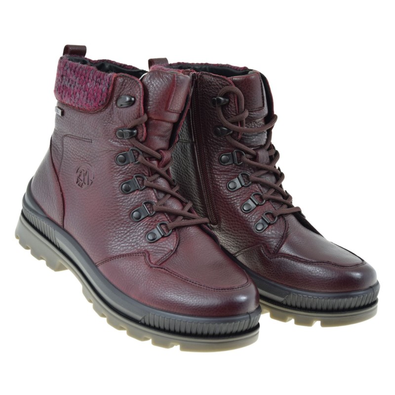 modne botki damskie skórzane Bordeaux COMFORT P-1216R ocieplane na zimę (2).jpg
