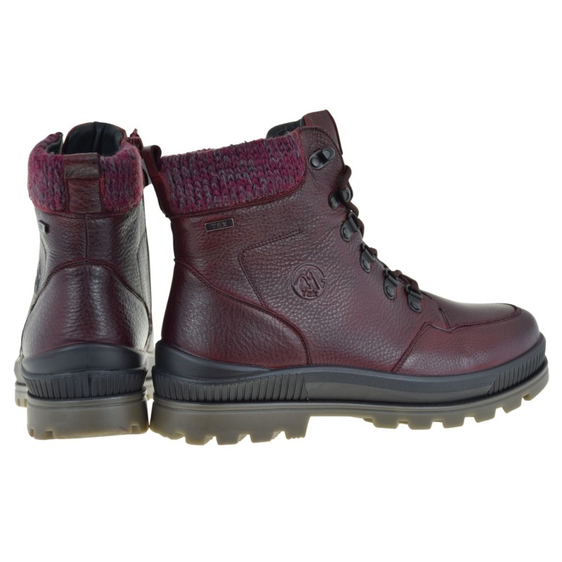 modne botki damskie skórzane Bordeaux COMFORT P-1216R ocieplane na zimę (3).jpg