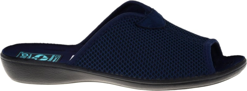 Klapki granatowe damskie zdrowotne.JPG