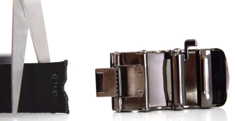 Pasek męski do spodni jeansów klamra.JPG