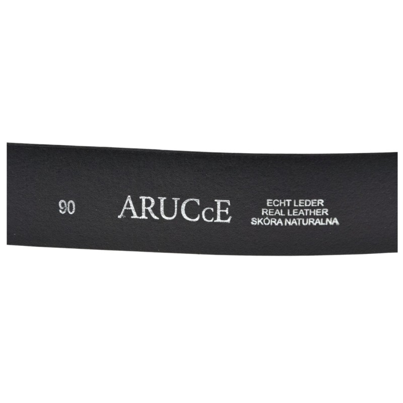Elegancki pasek męski skórzany ARUCcE czarny z automatyczną klamrą – skóra naturalna, polska marka (2).jpg