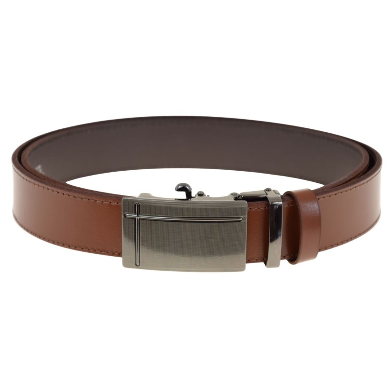 Elegancki skórzany pasek męski ARUCcE 021 – brązowy pasek do garnituru i na co dzień (1).jpg