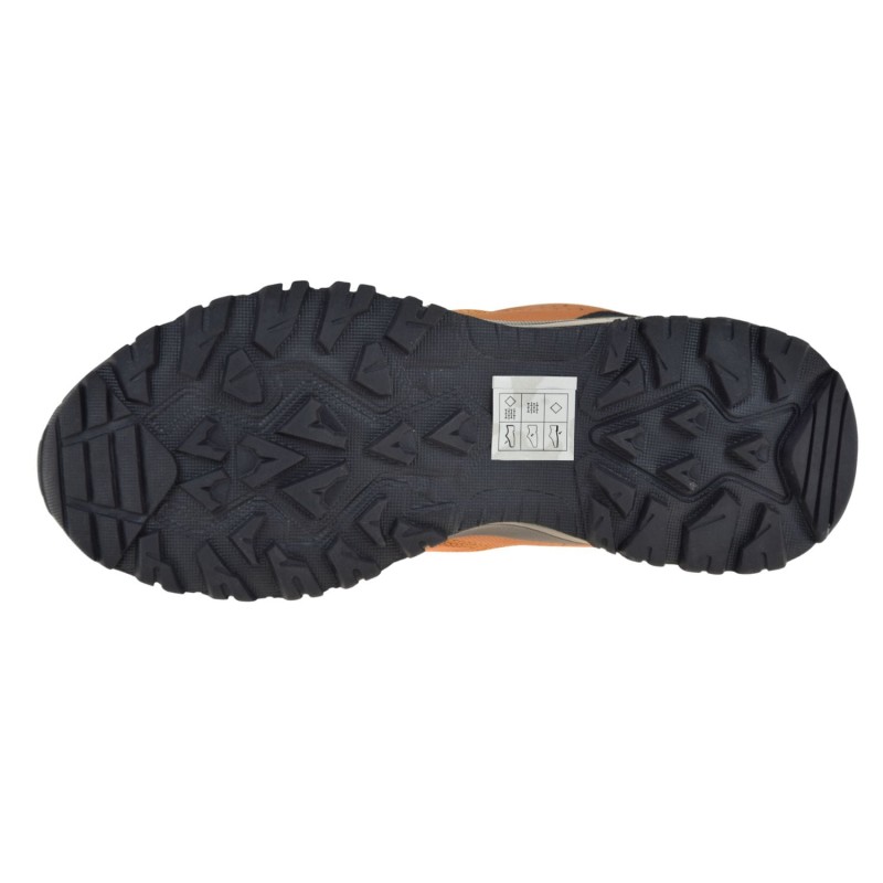 Męskie buty trekkingowe camel – sneakersy DK XR-3805, skóra ekologiczna nubuk, sznurowane, antypoślizgowa podeszwa (6).jpg
