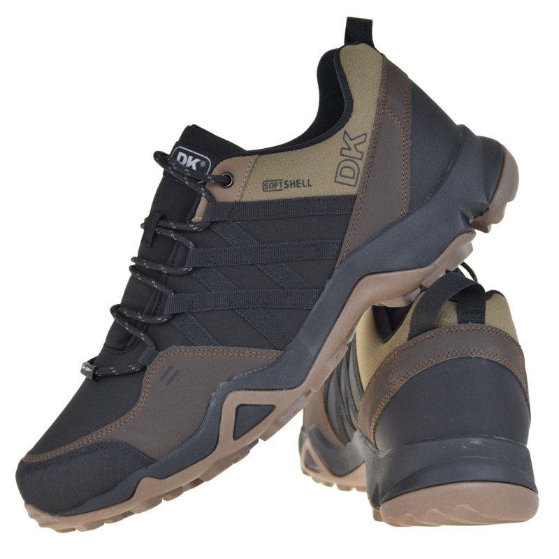 Buty sportowe męskie DK VB17282 trekking niskie – skóra ekologiczna i Softshell, wkładka amortyzująca, sznurowane (4).jpg