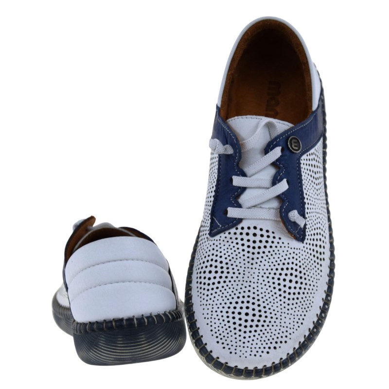 Półbuty damskie MANITU 840074-05 białe skóra naturalna perforowana (5).jpg