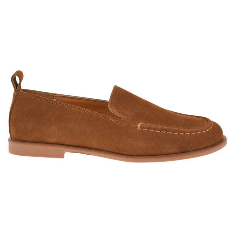 brązowe mokasyny damskie skórzane T.SOKOLSKI W26-123 loafersy z naturalnej skóry welurowej (1).jpg