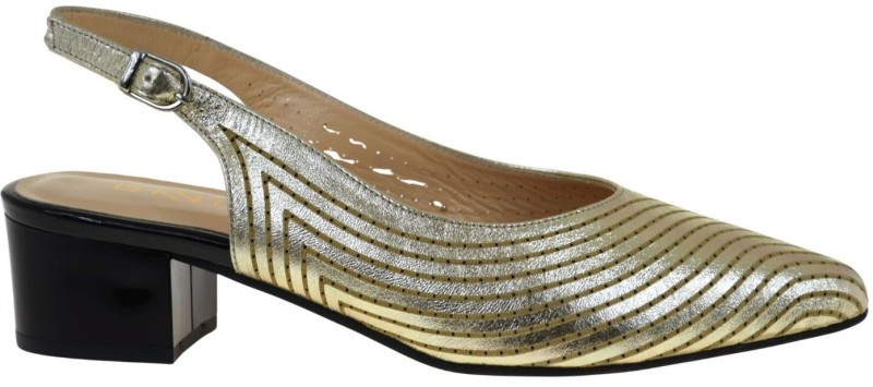 Złote czółenka slingback RAVINI 335.738 ze skóry naturalnej z odkrytą piętą (1).jpg