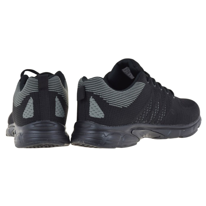 Buty sportowe męskie DK SA3005 czarne oddychające sneakersy lekkie sznurowane (3).jpg