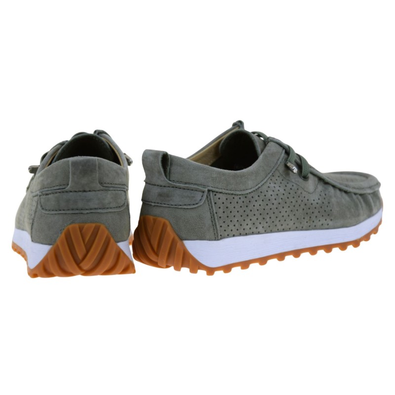 Mokasyny damskie zielone skórzane ażurowe EVENTO 26PB17-9772 (3).jpg