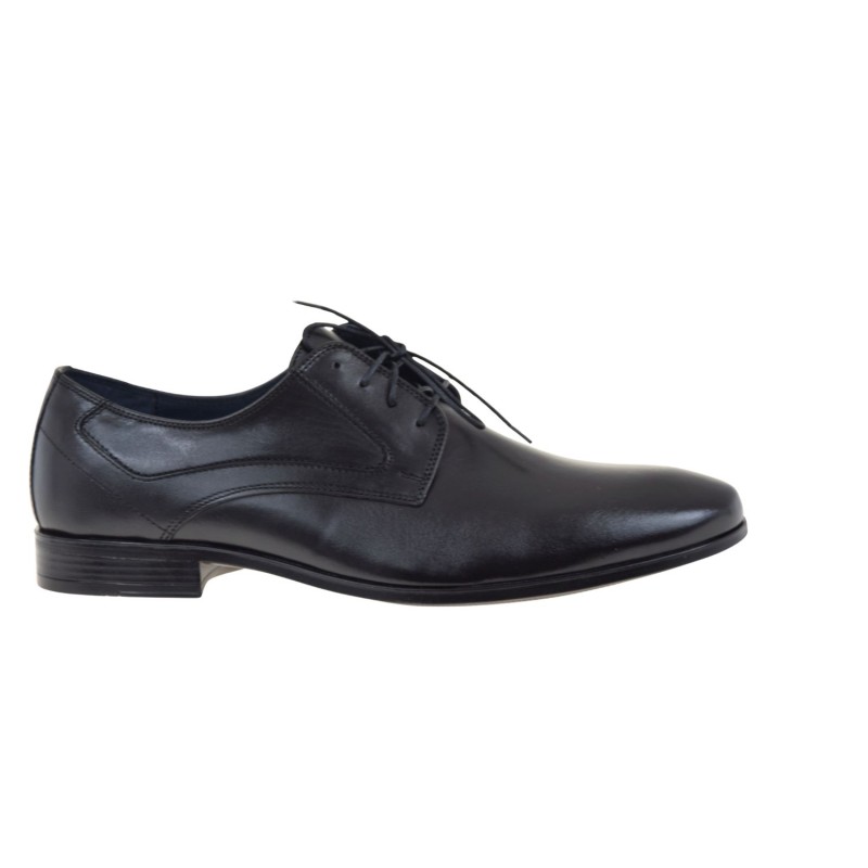 Eleganckie półbuty wizytowe męskie czarne skórzane Lemi 753 - buty do garnituru (1).jpg