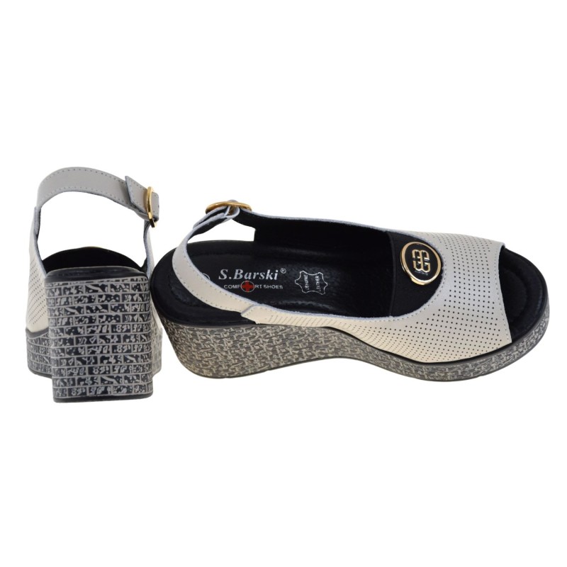 beżowe sandały damskie na koturnie skórzane S.BARSKI LR61-7010 eleganckie na lato (4).jpg