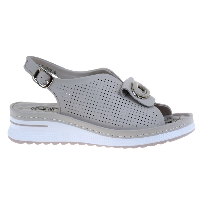 beżowe sandały damskie na koturnie skórzane EVENTO 9759 eleganckie i wygodne (1).jpg