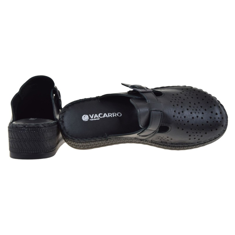 Czarne klapki damskie ze skóry naturalnej VACARRO 0162 – eleganckie klapki na co dzień i na lato (4).jpg