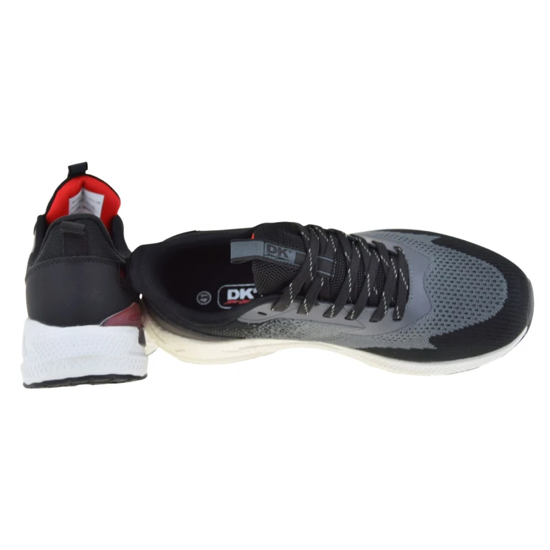 Buty sportowe męskie jogging DK 25339 oddychające sneakersy szaro-czarne (4).jpg