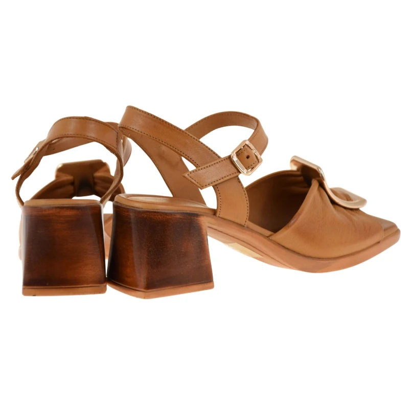 Brązowe sandały damskie skórzane ARTIKER 58C2034 wygodne na lato (3).jpg