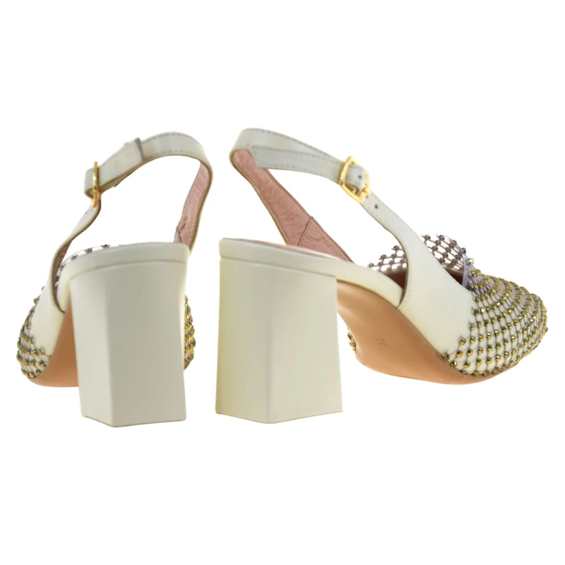 Beżowe czółenka damskie slingback skórzane na słupku z siatką i cyrkoniami VACARRO 94 7836 (3).jpg