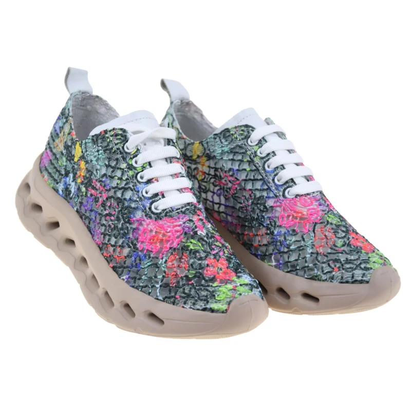 Lekkie sneakersy damskie oddychające w kwiatowy wzór VACARRO 329-2391 pandaobuwie (2).jpg