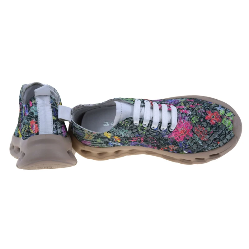 Lekkie sneakersy damskie oddychające w kwiatowy wzór VACARRO 329-2391 pandaobuwie (4).jpg