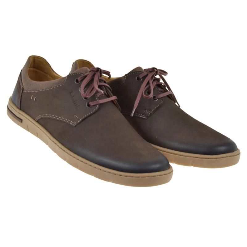 Brązowe półbuty męskie ze skóry naturalnej nubuk LEMI 940 wygodne buty casual (2).jpg