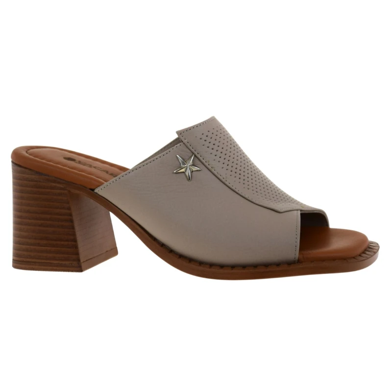 beżowe klapki damskie skórzane na słupku VACARRO 2304-26023 eleganckie (1).jpg