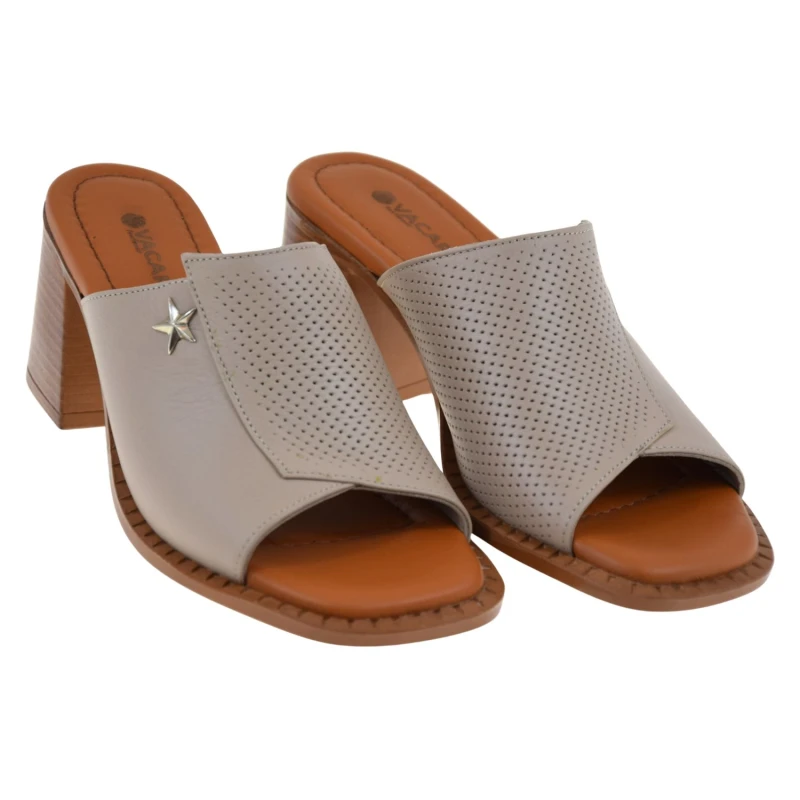 beżowe klapki damskie skórzane na słupku VACARRO 2304-26023 eleganckie (2).jpg