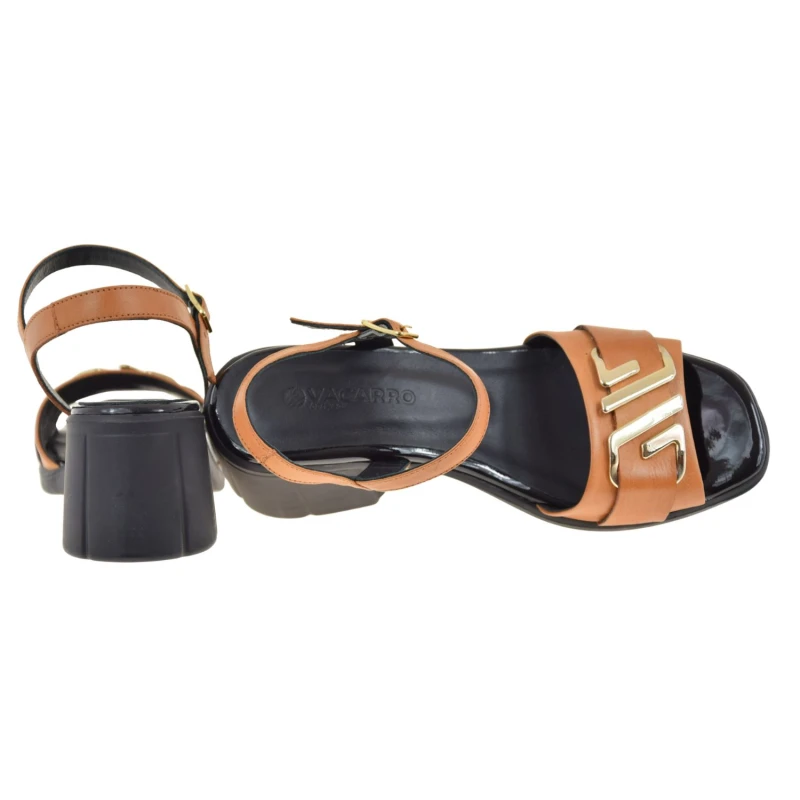 Brązowe sandały damskie skórzane VACARRO 138-221 wygodne na lato (4).jpg