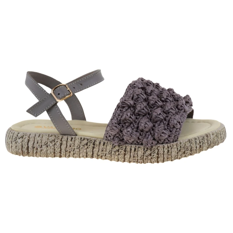 Komfortowe sandały damskie na lato szare z ozdobnym przodem VACARRO 116-1007 (1).jpg