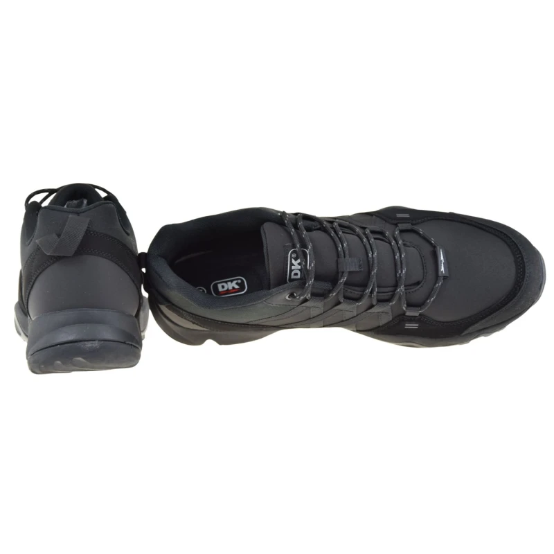 Czarne buty trekkingowe męskie DK VB17282 softshell duże rozmiary (4).jpg